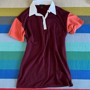 Forever 21 Mini Dress in Colorblock • short sleeved • Size M L
